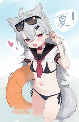 [fanbox 差分] おおかみりる 图集377P