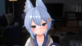 【3D】ケモ耳少女といちゃらぶH